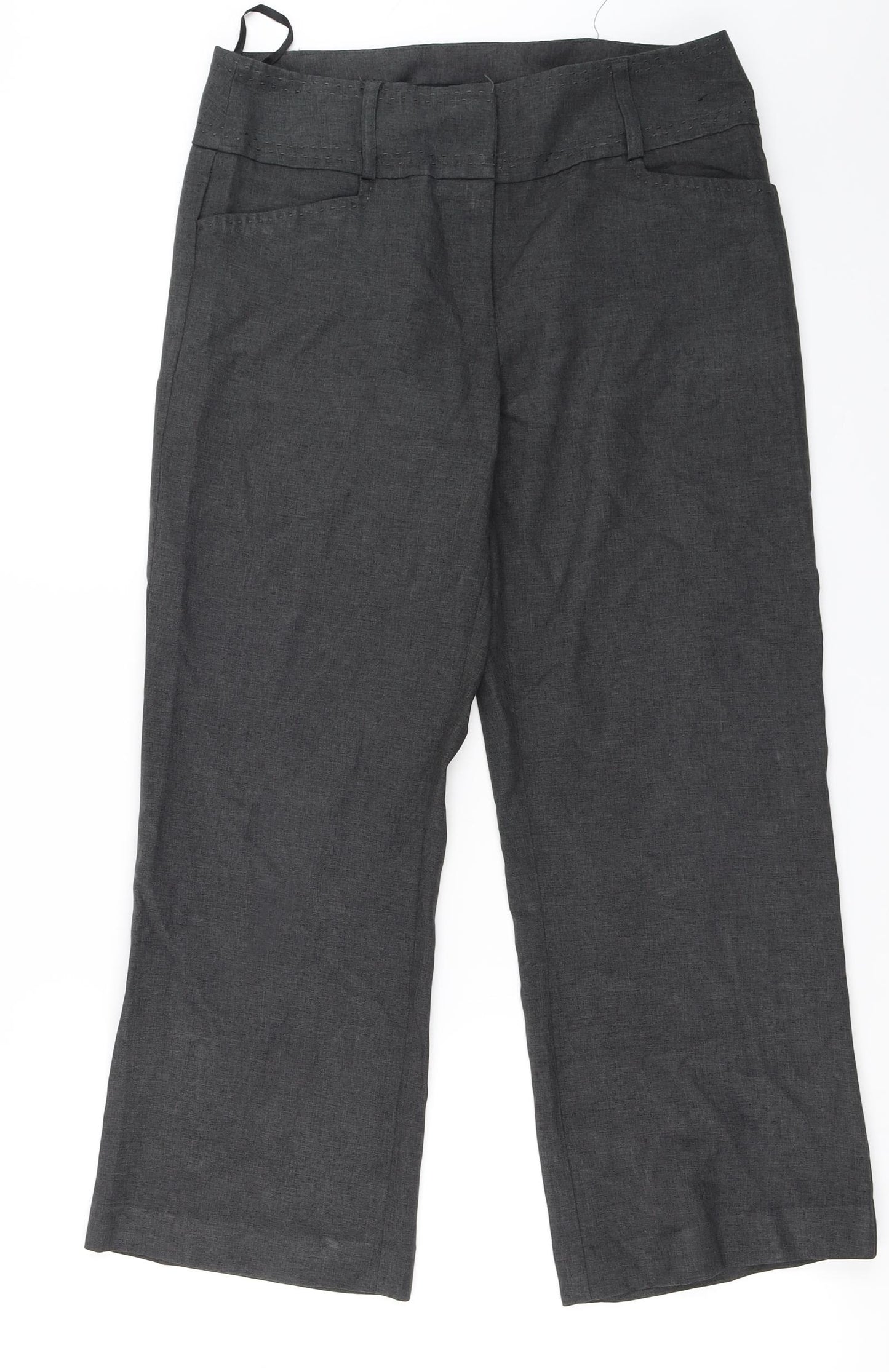 Atmosphere  Womens Grey   Trousers  Size 10 L25 in