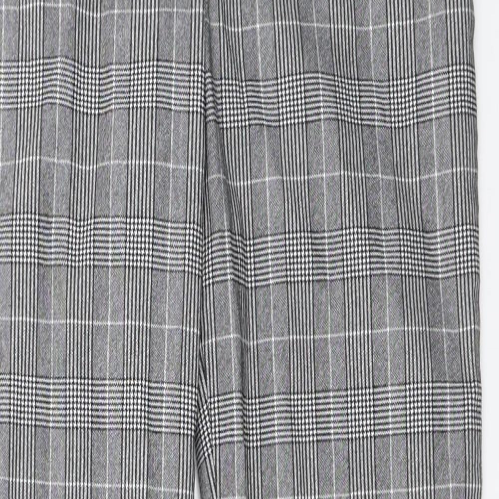 New Look  Girls Grey Check   Trousers Size 14 Years
