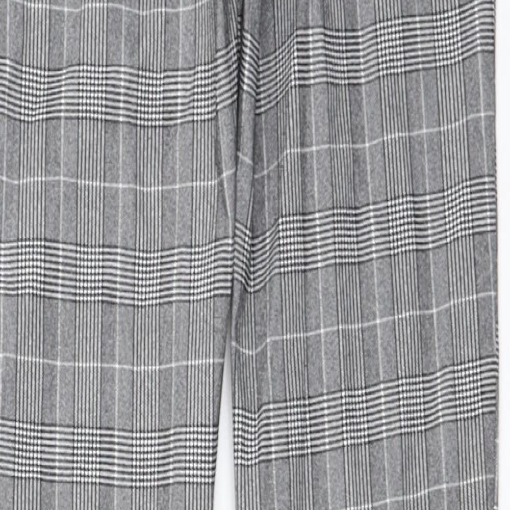 New Look  Girls Grey Check   Trousers Size 14 Years