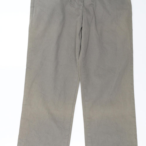 Navy blue  Womens Grey   Trousers  Size 12 L26 in
