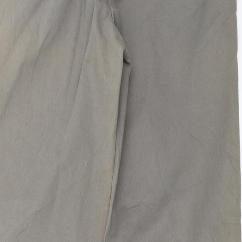 Navy blue  Womens Grey   Trousers  Size 12 L26 in