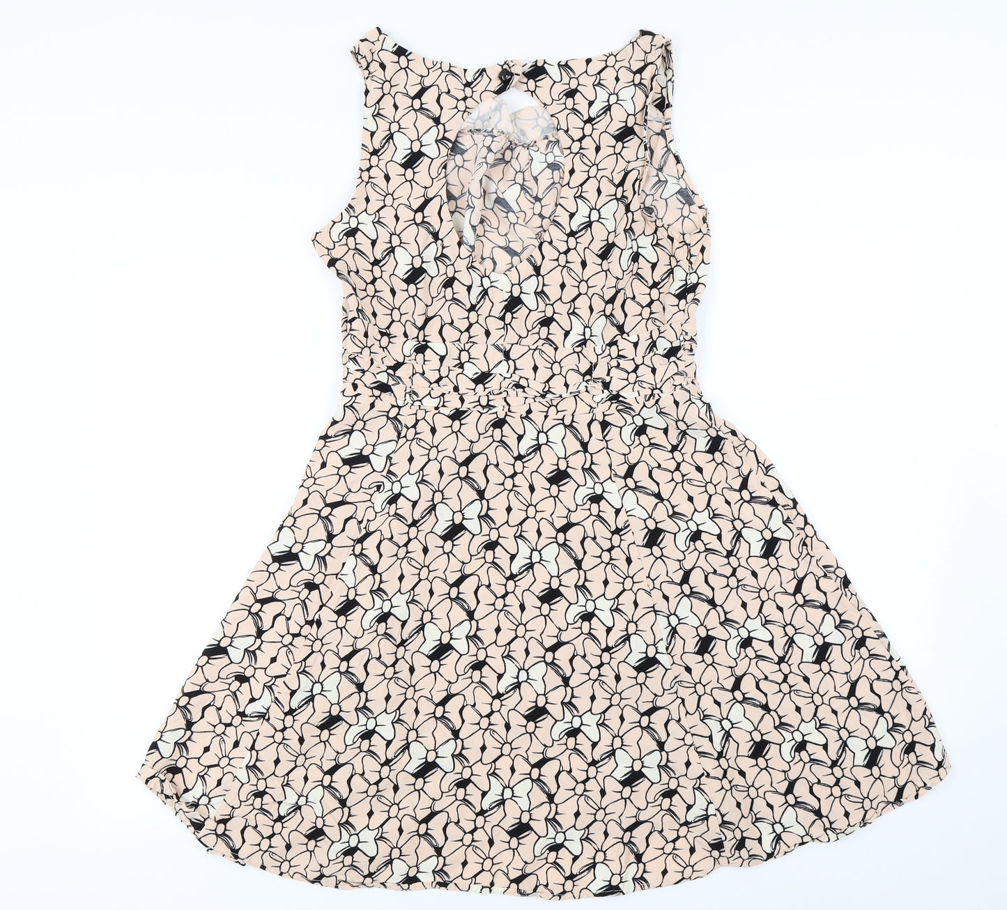Luxe Womens Pink Floral  A-Line  Size 14