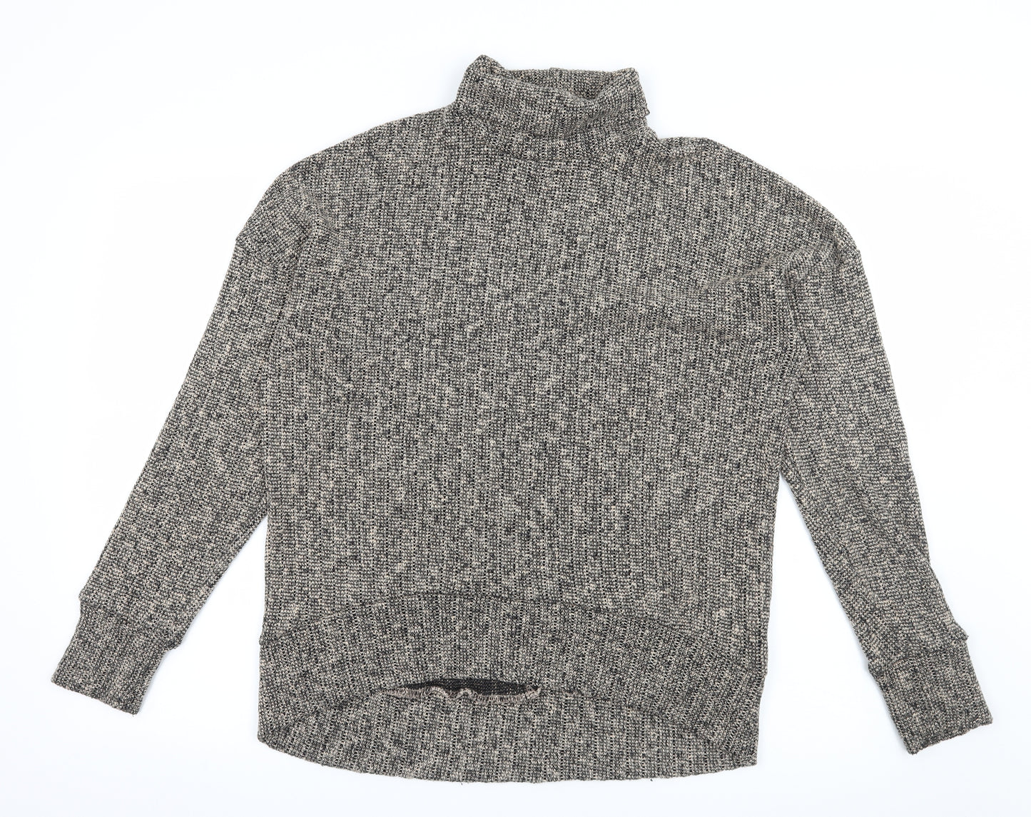 Topshop Womens Brown  Knit Pullover Jumper Size 10