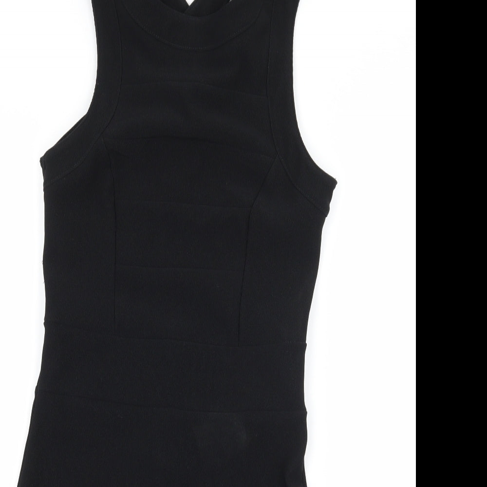 Topshop Womens Black   Bodycon  Size 8  - Open Back