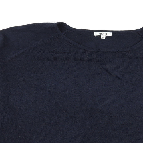 CONTEXT Womens Blue  Knit Pullover Jumper Size XL