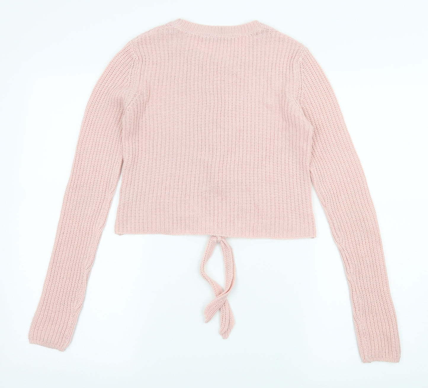 Select Womens Pink  Knit Pullover Jumper Size 8