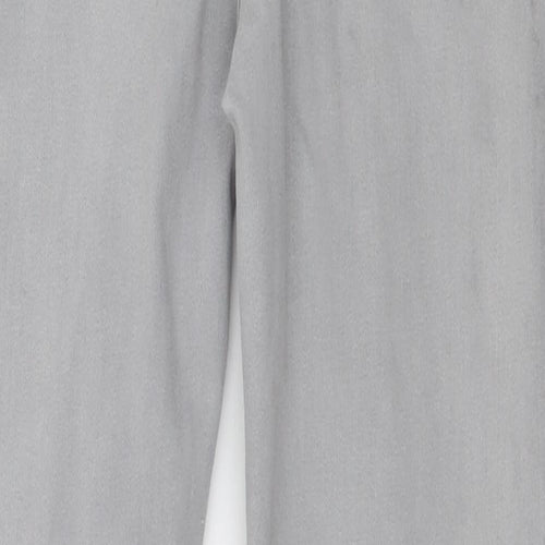 Denim & Co. Womens Grey  Denim Skinny Jeans Size 12 L28 in