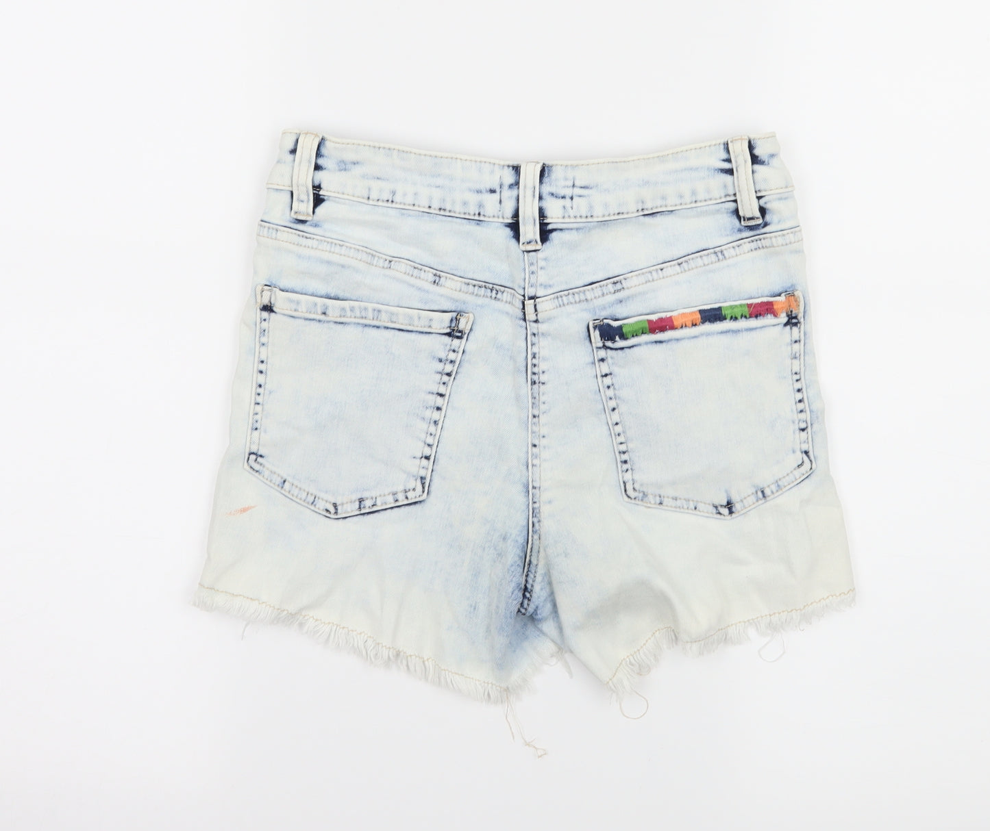 NEXT Womens Blue  Denim Hot Pants Shorts Size 6