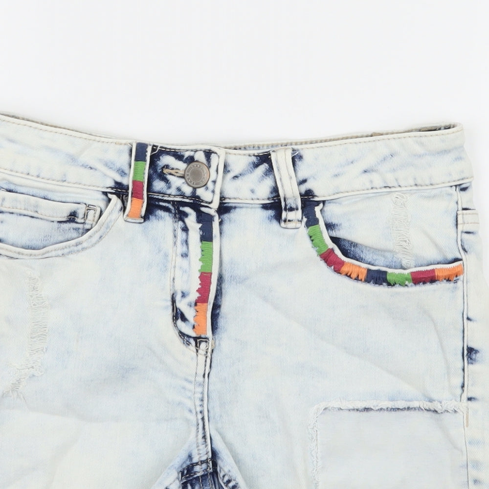 NEXT Womens Blue  Denim Hot Pants Shorts Size 6