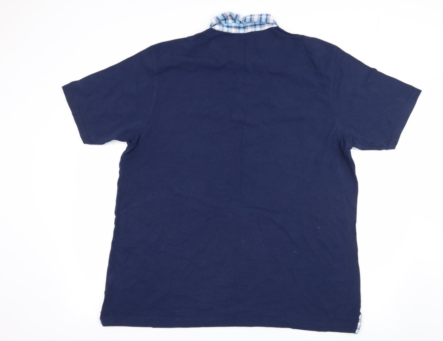 Pierre Cardin Mens Blue  Jersey  Polo Size 2XL