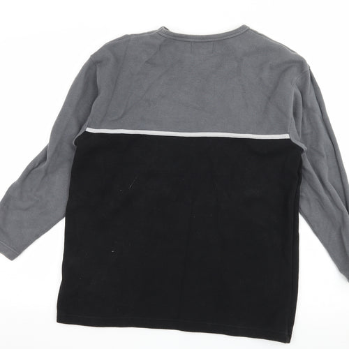 Teddy Smith Womens Grey  Jersey Pullover Sweatshirt Size S