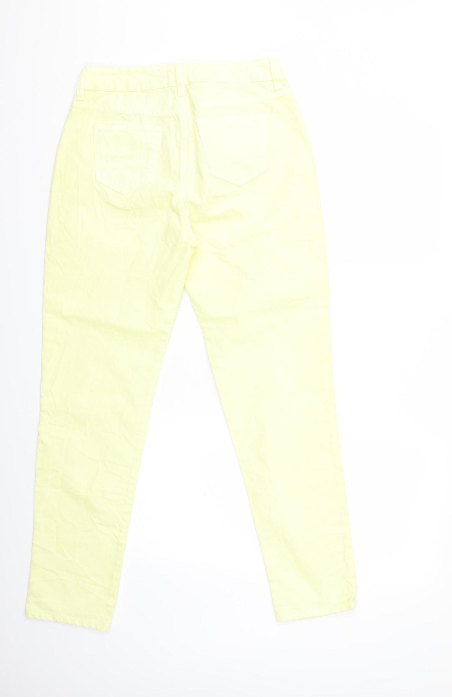 Preworn Womens Pink  Denim Skinny Jeans Size 10 L29 in