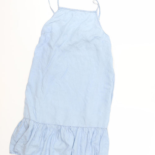 Denim & Co. Womens Blue   Shift  Size 4