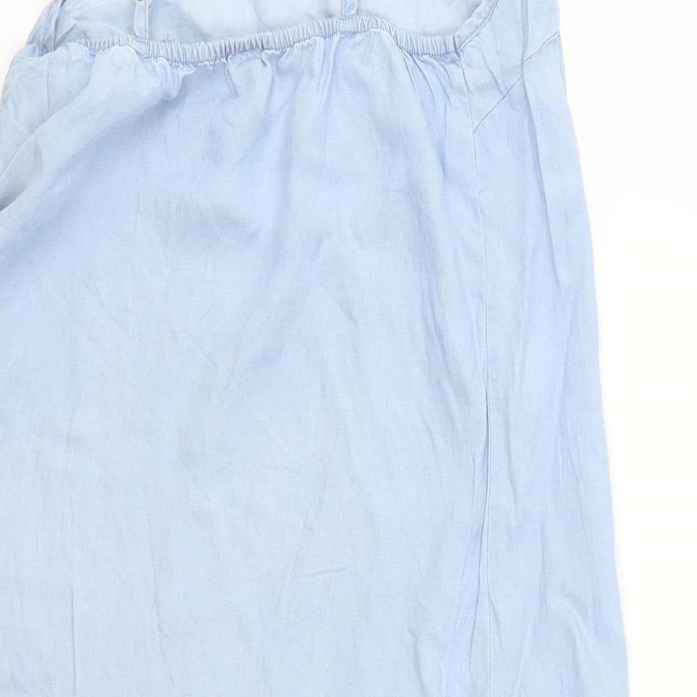 Denim & Co. Womens Blue   Shift  Size 4