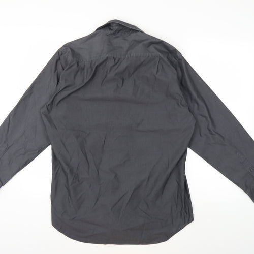 NEXT Mens Grey    Dress Shirt Size 15.5