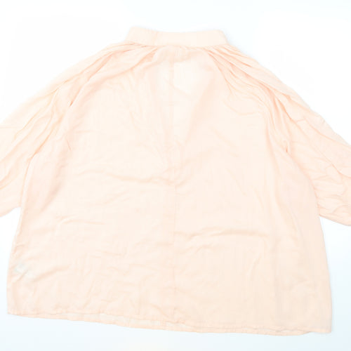H&M Womens Pink   Basic Blouse Size 16
