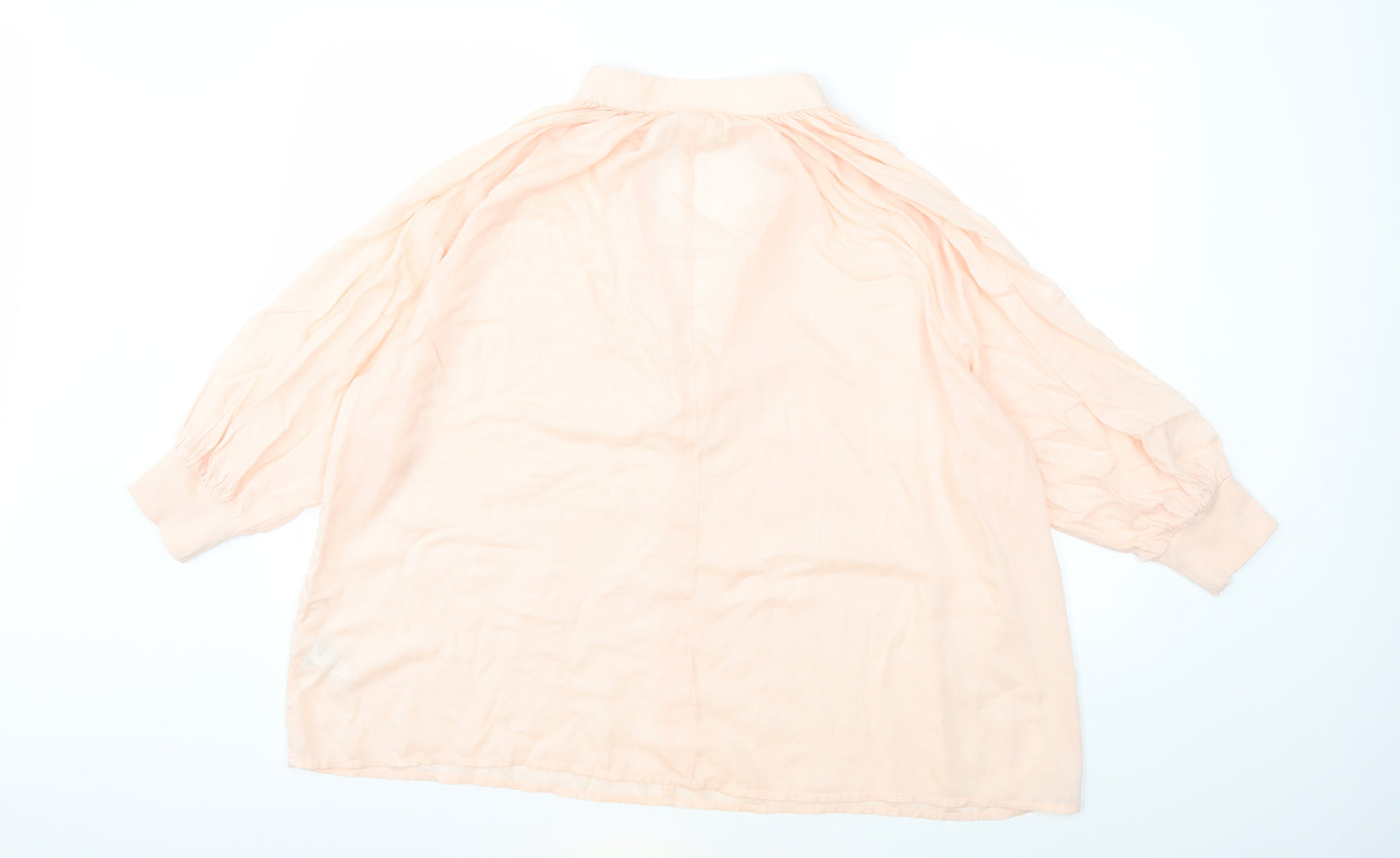 H&M Womens Pink   Basic Blouse Size 16