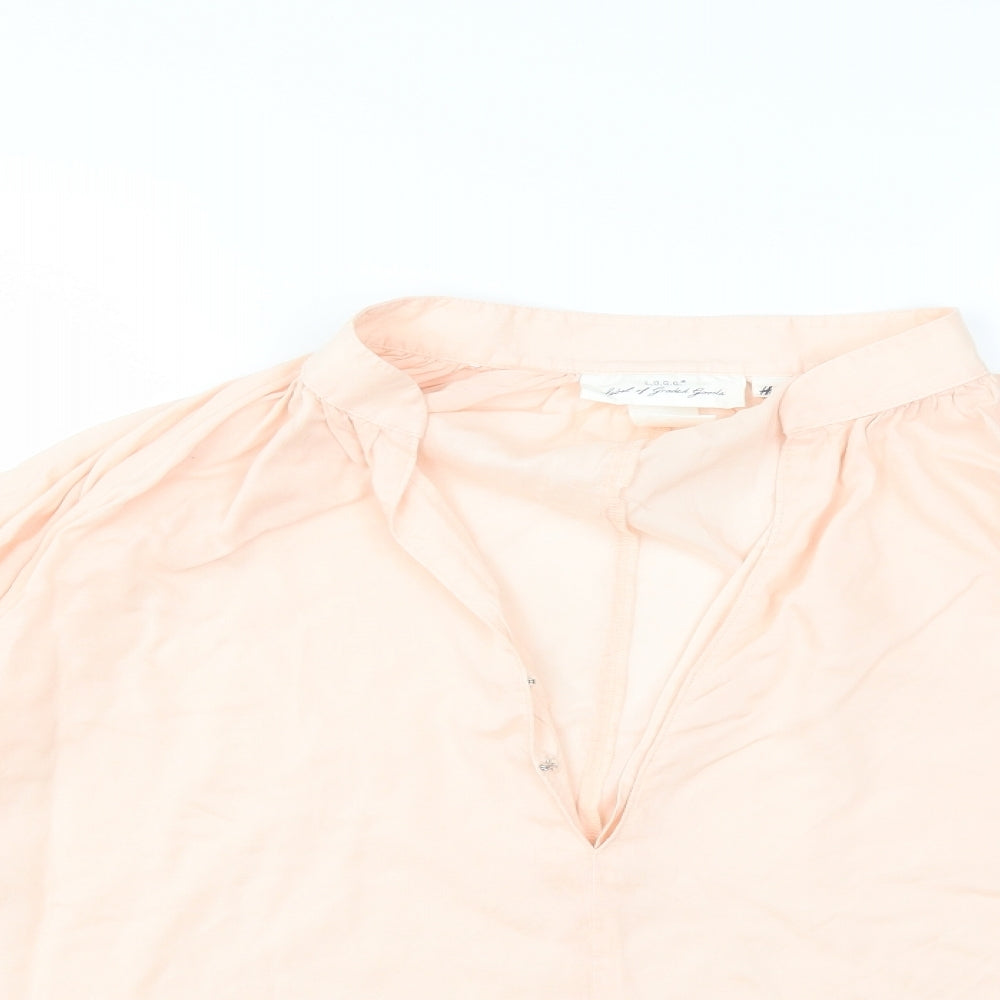 H&M Womens Pink   Basic Blouse Size 16