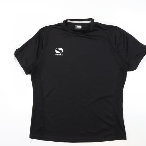 Sondico Mens Black    T-Shirt Size L