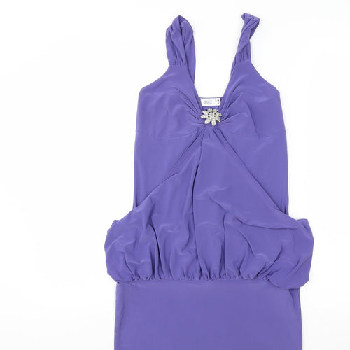 Quiz Womens Purple   Basic Blouse Size 12