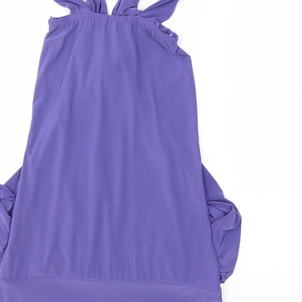 Quiz Womens Purple   Basic Blouse Size 12