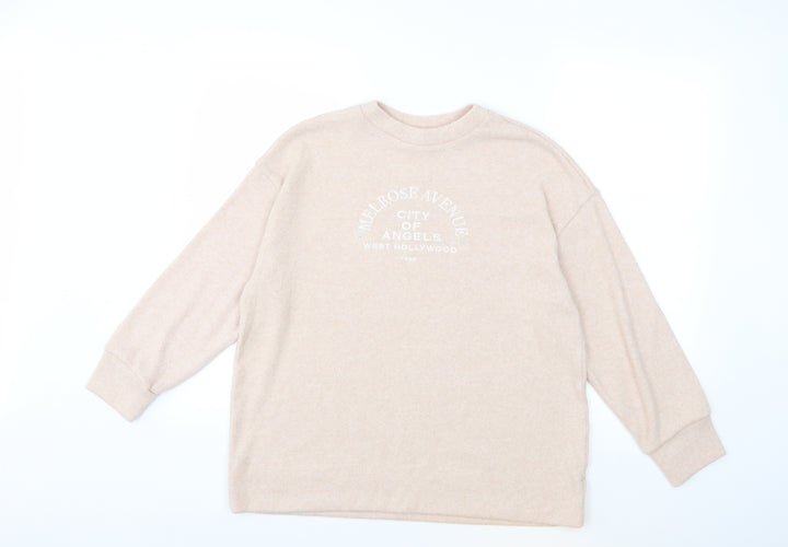 F&F Womens Pink  Knit Pullover Jumper Size XS