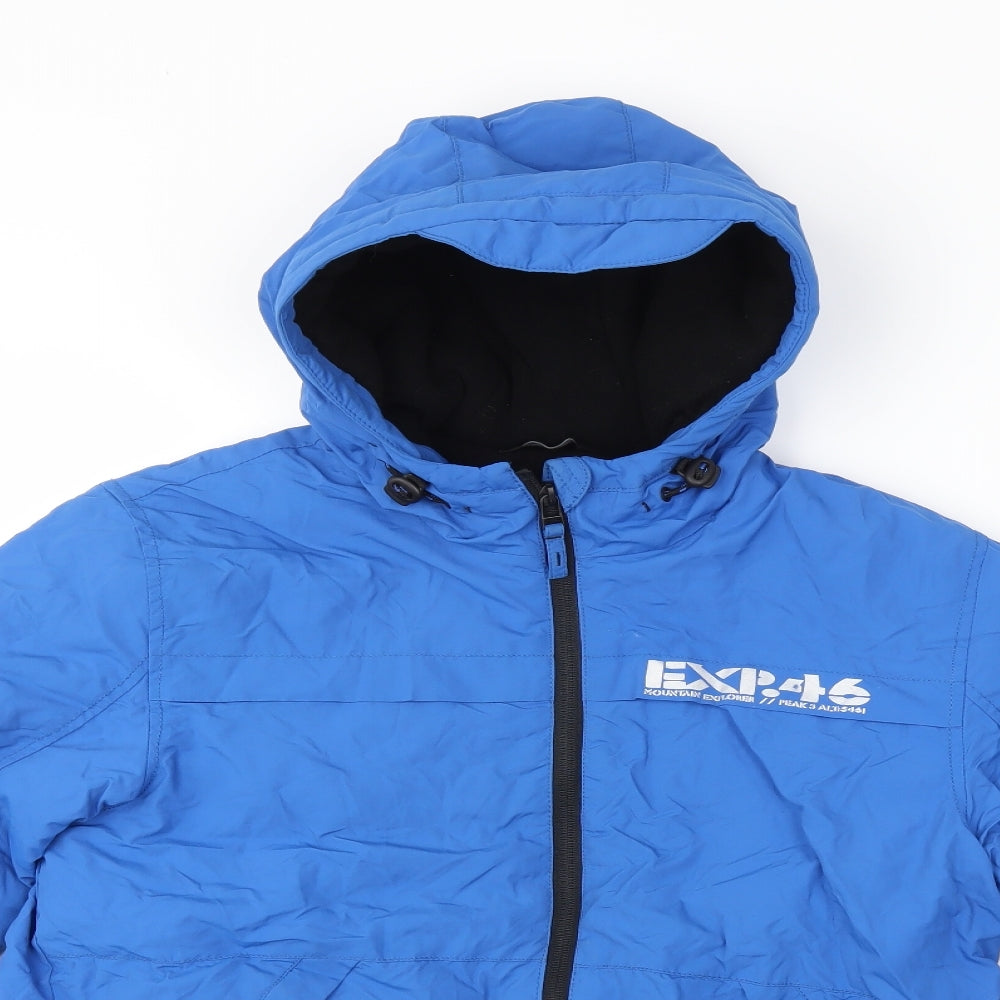George Boys Blue   Jacket Coat Size 13-14 Years