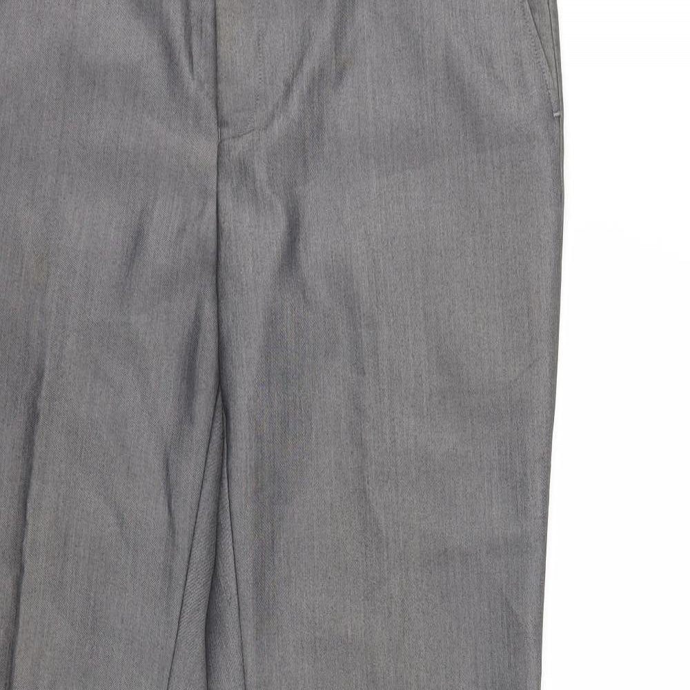 Aspen & Court Mens Grey   Trousers  Size 36 in L31 in