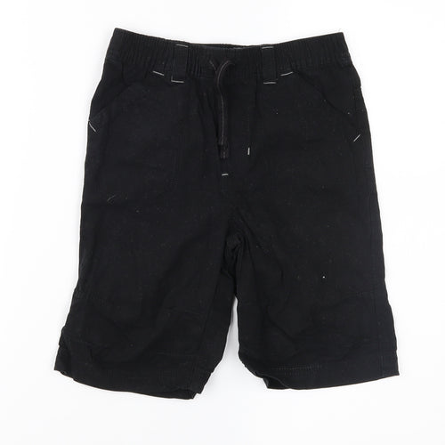 Rebel Boys Black   Cropped Trousers Size 5-6 Years