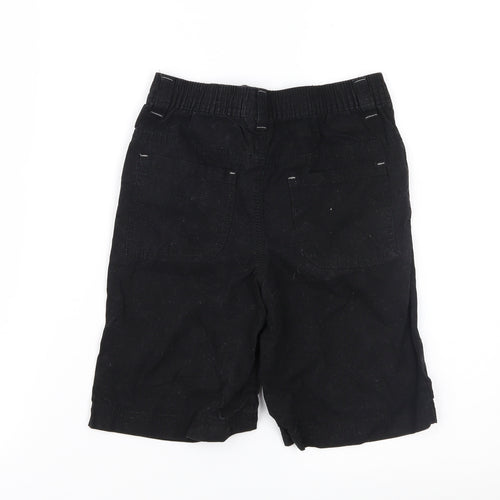Rebel Boys Black   Cropped Trousers Size 5-6 Years