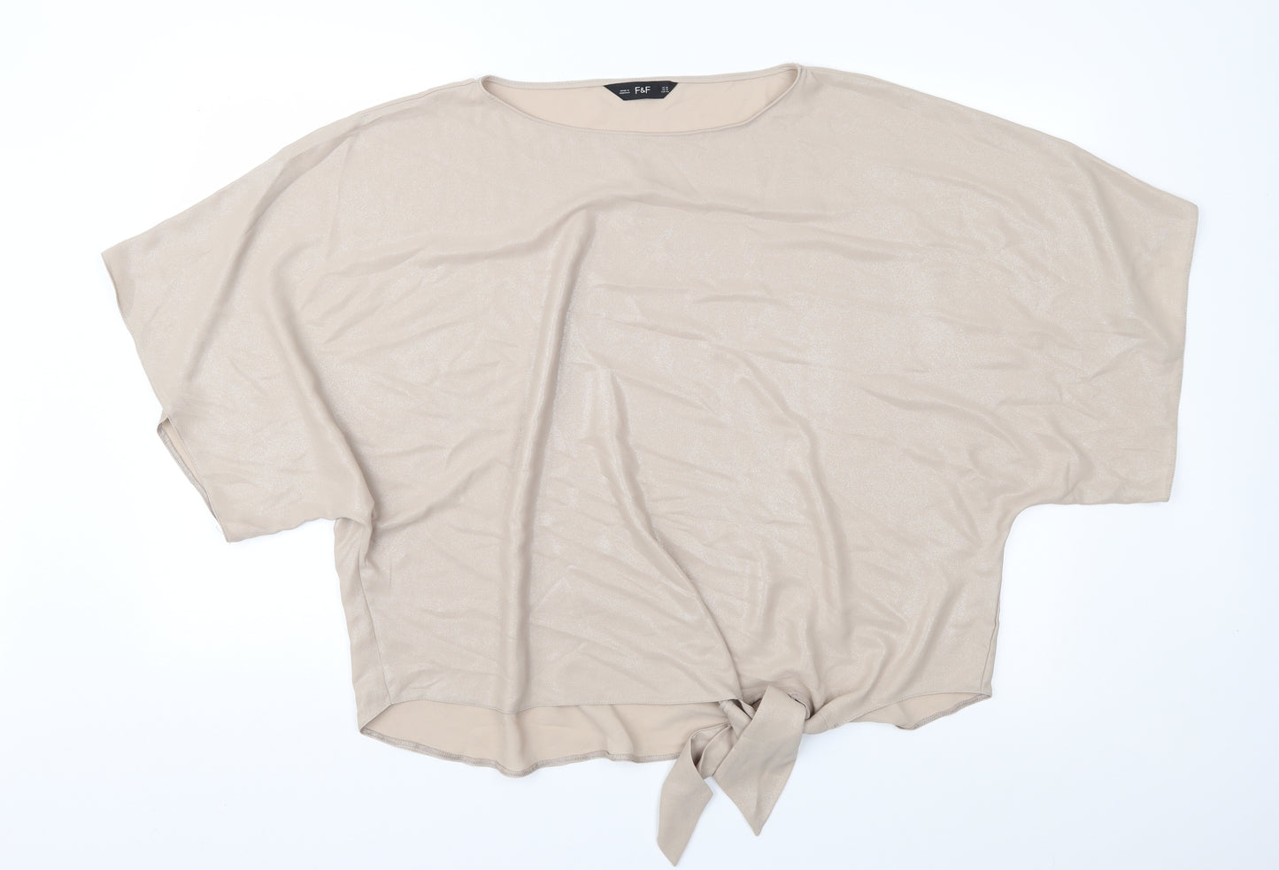 F&F Womens Brown   Basic Blouse Size 18
