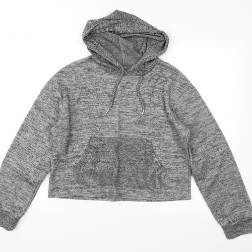 Primark Womens Grey   Pullover Hoodie Size S