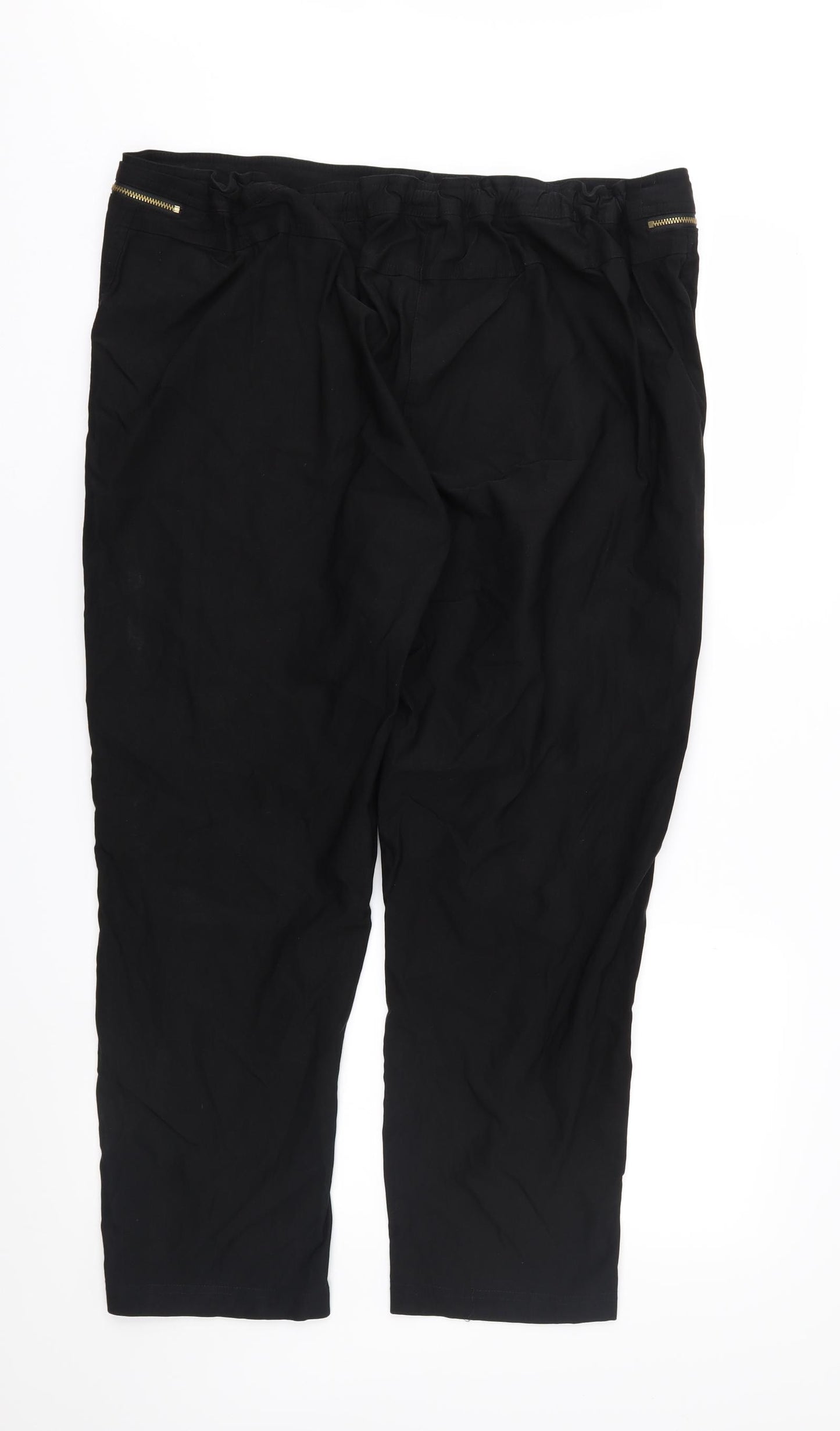 TU Womens Black   Trousers  Size 22 L26 in
