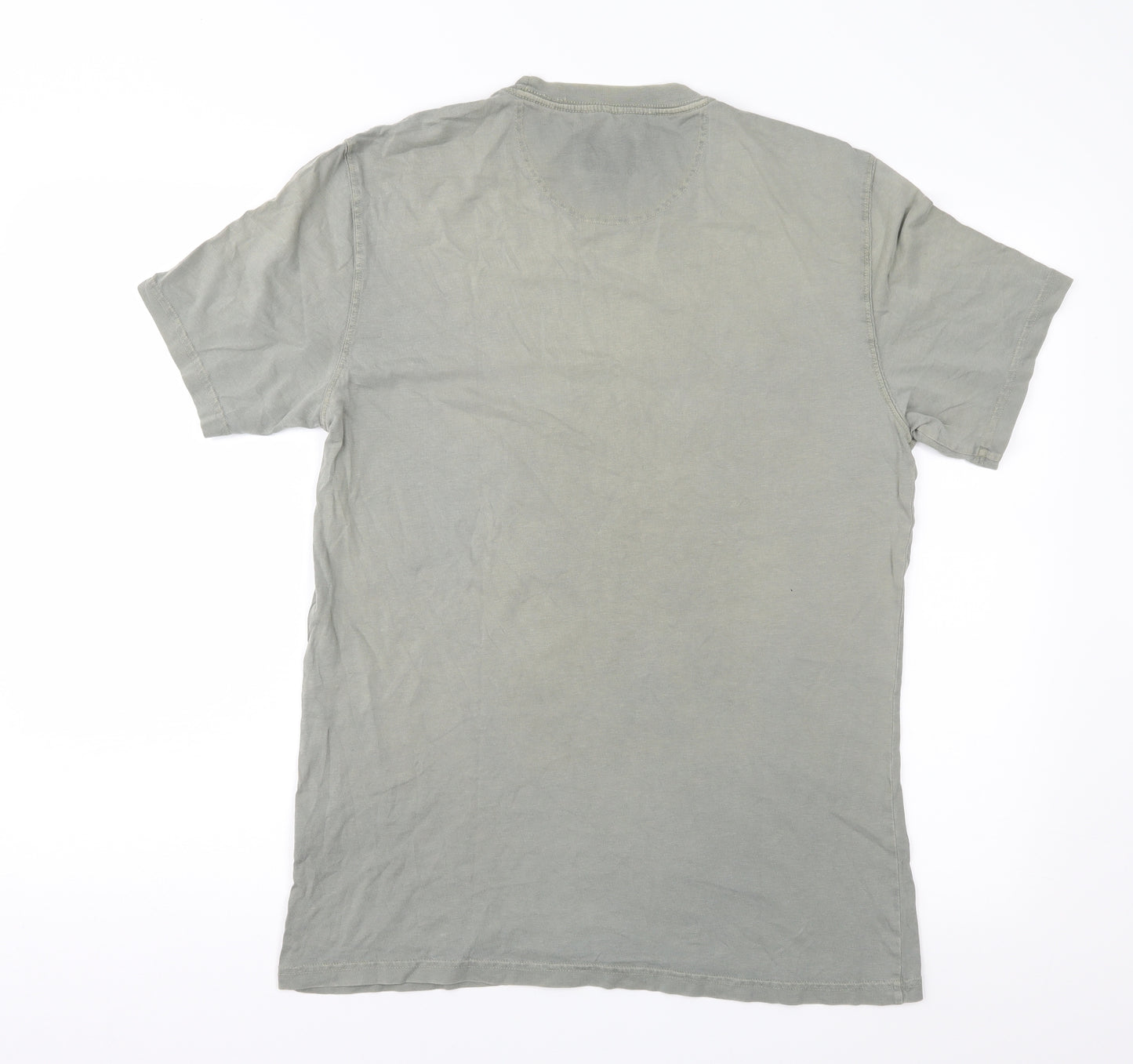 Barbour Mens Green  Jersey  T-Shirt Size L
