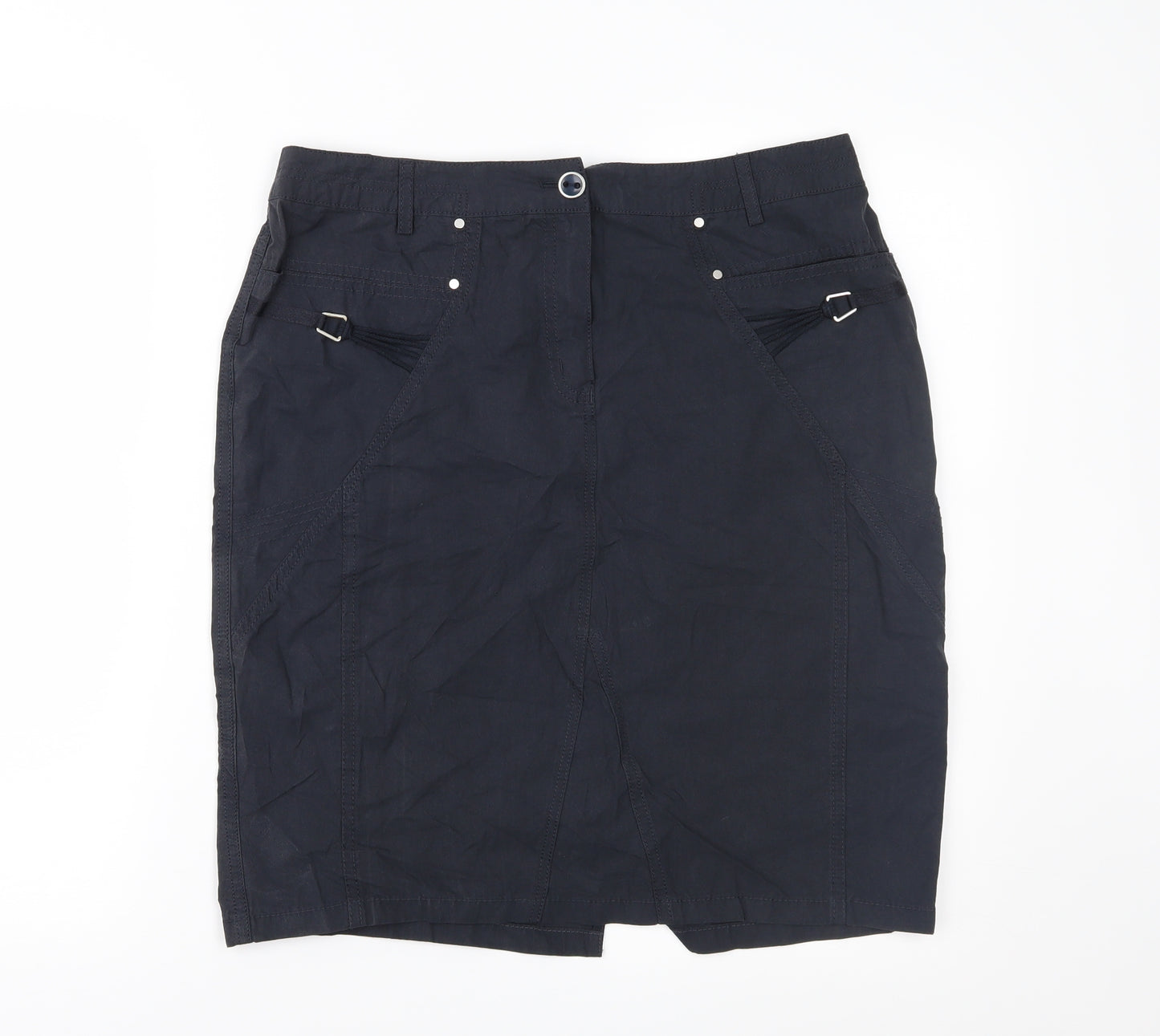 Steilmann Womens Black   Cargo Skirt Size 12