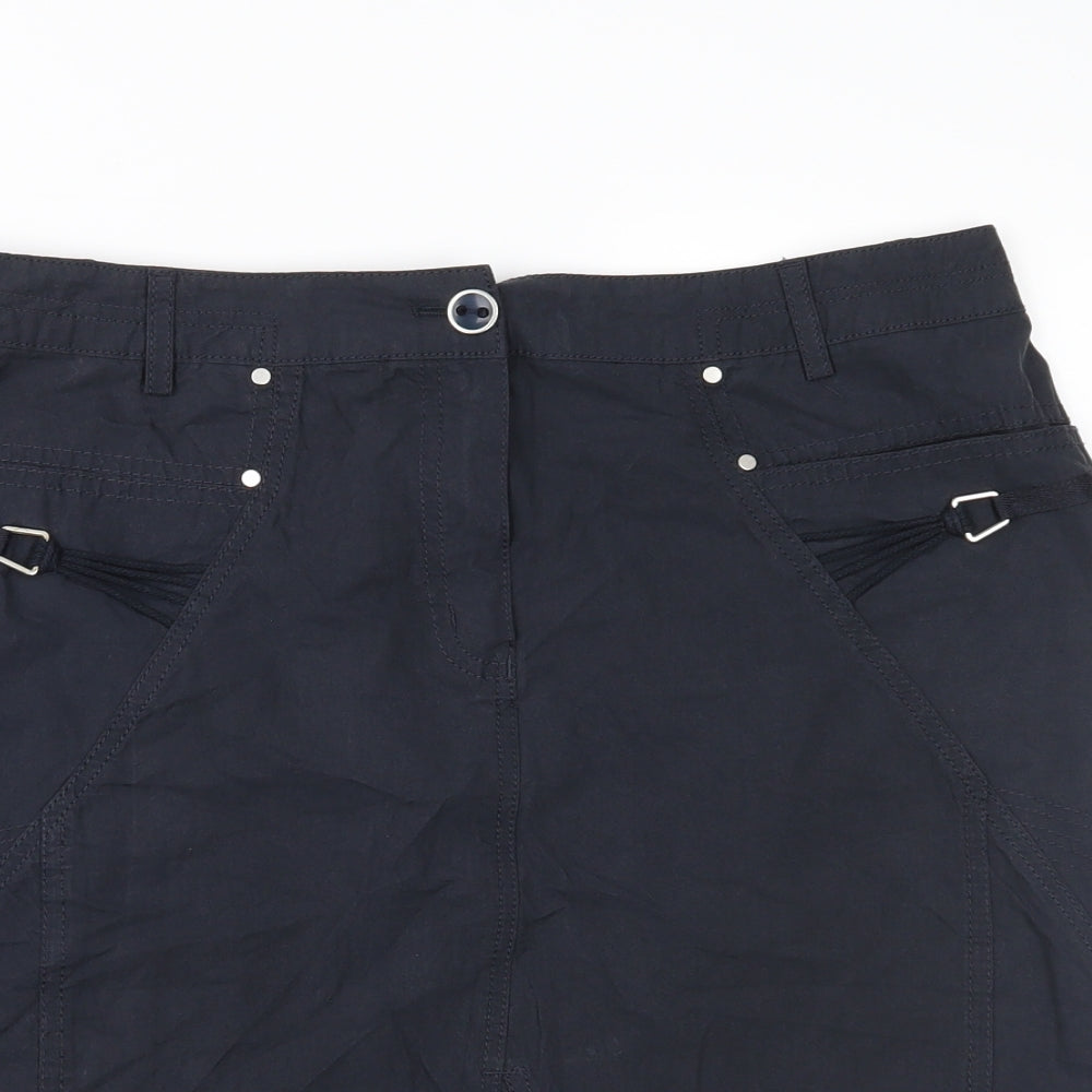 Steilmann Womens Black   Cargo Skirt Size 12