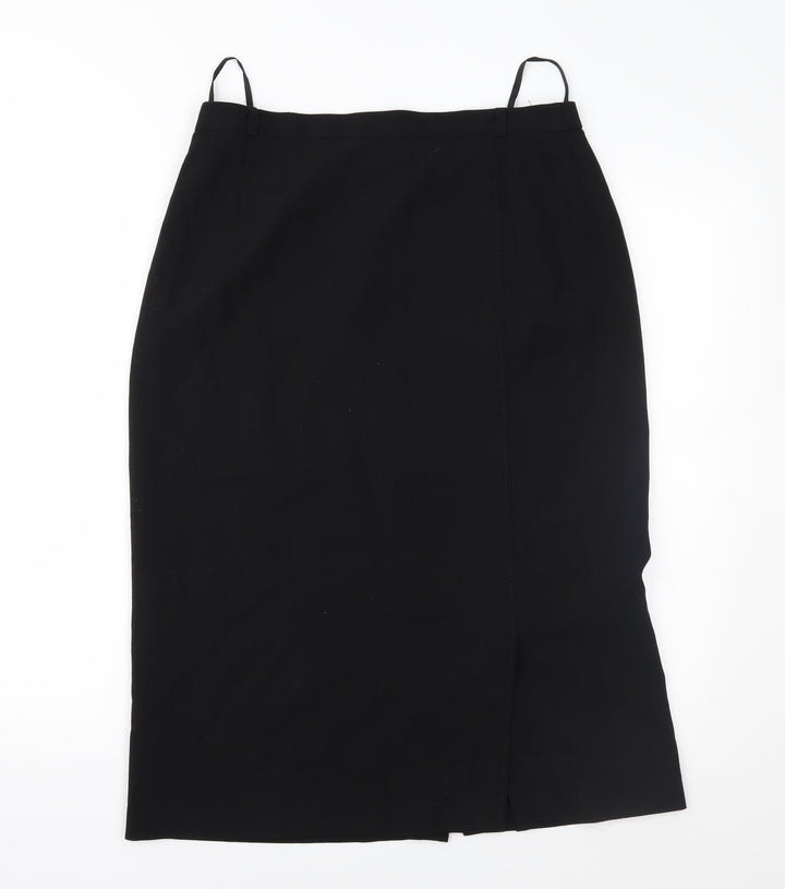 Basler Womens Black Straight & Pencil Skirt Size 30 in