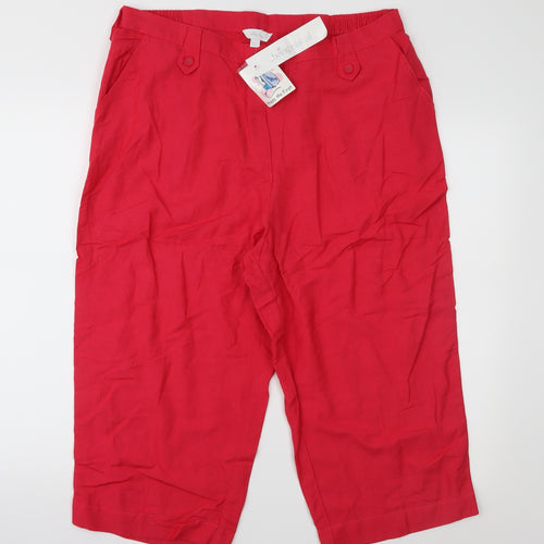 Being Casual Womens Pink   Chino Shorts Size 16