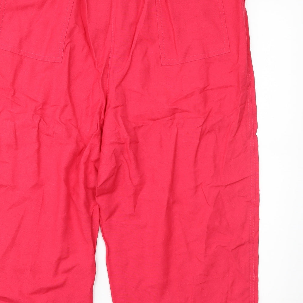 Being Casual Womens Pink   Chino Shorts Size 16