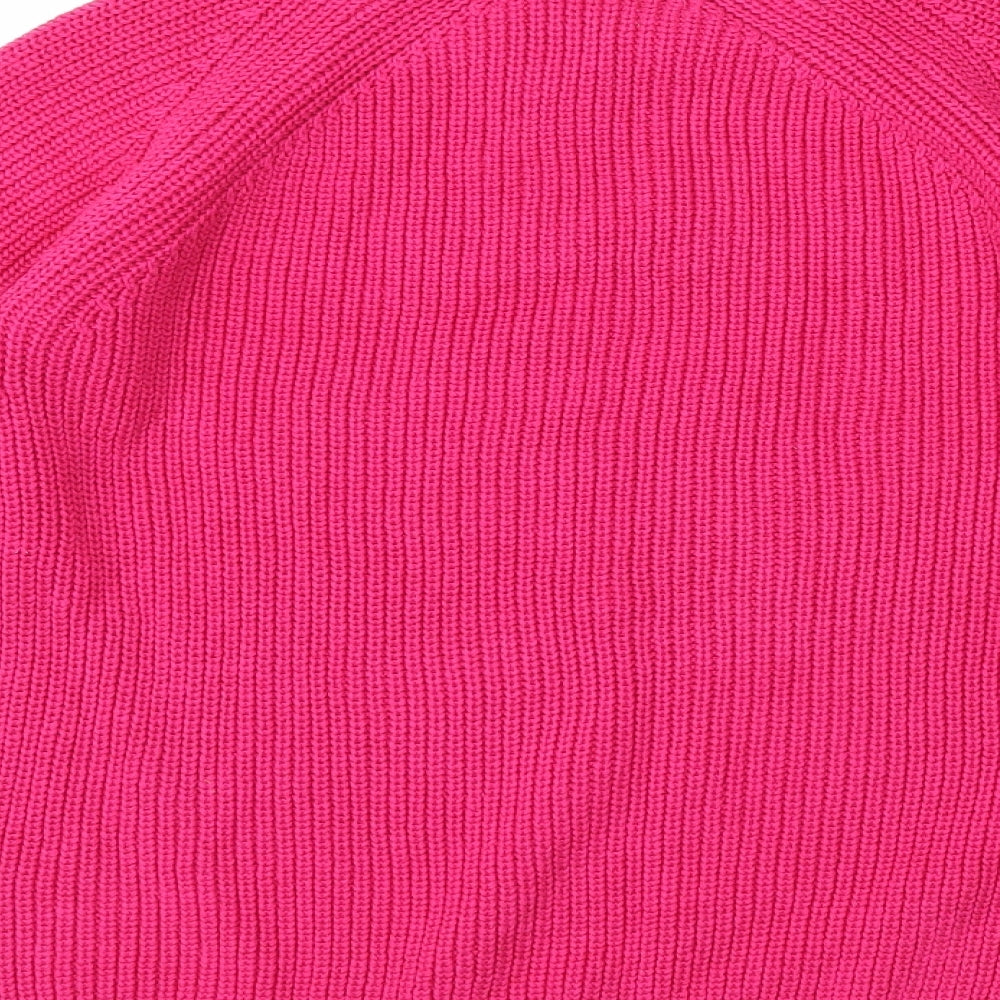 Mango Womens Pink  Knit Pullover Jumper Size S