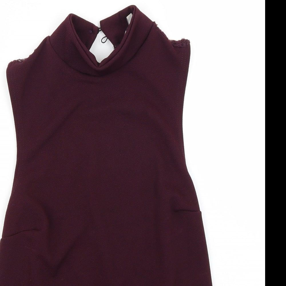 newlook Womens Purple   Basic T-Shirt Size 6