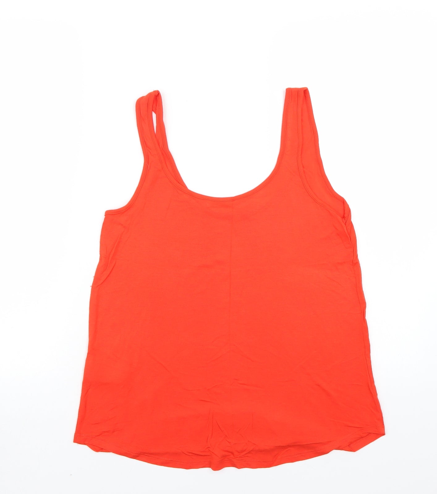 Warehouse Womens Orange   Basic Tank Size 8