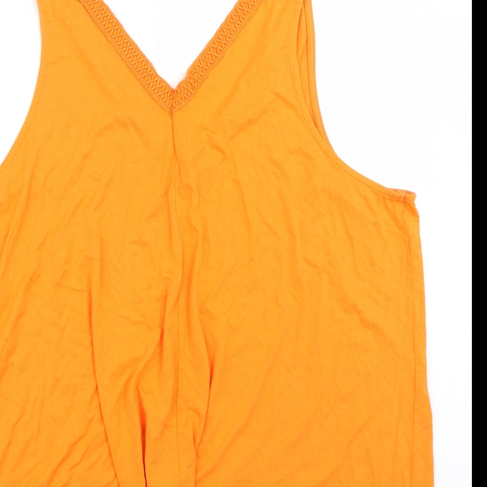 George Womens Orange   Basic Tank Size 22