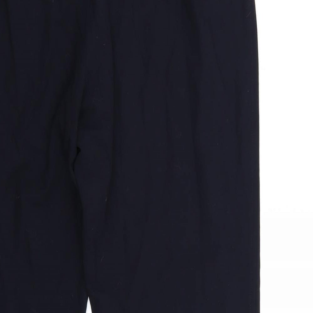 Marks and Spencer Womens Blue   Trousers  Size 16 L28 in