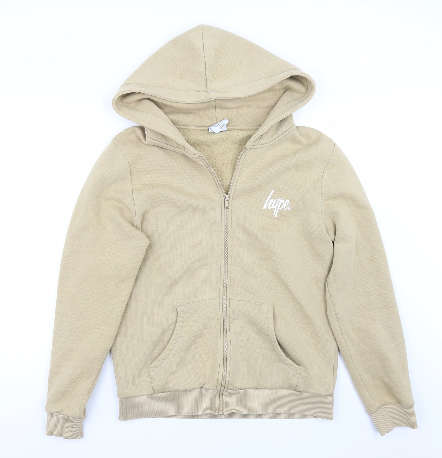 Hype Mens Brown   Jacket Coat Size M