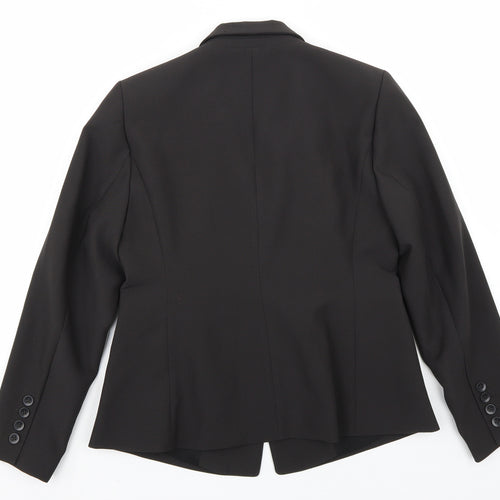 Papaya Womens Black   Jacket Coat Size 12