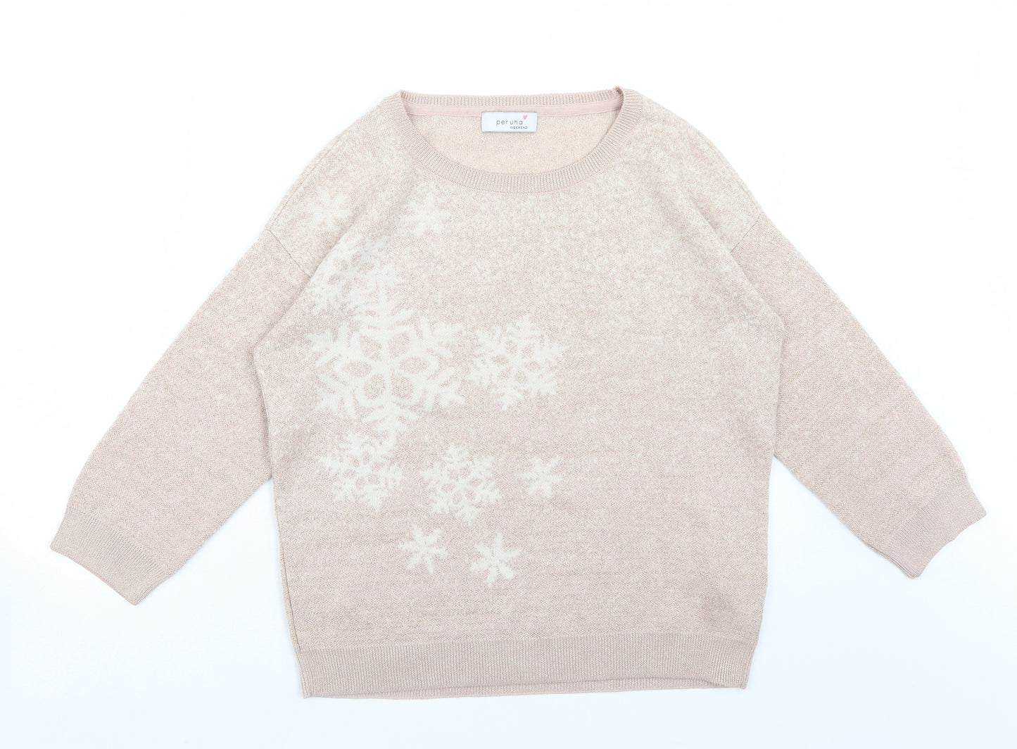 Per Una Womens Pink   Pullover Jumper Size 10