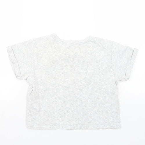 Newlook Girls Grey   Basic T-Shirt Size S