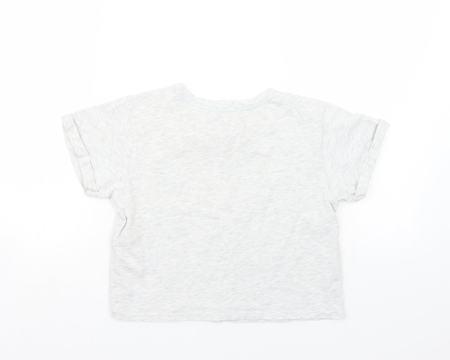 Newlook Girls Grey   Basic T-Shirt Size S