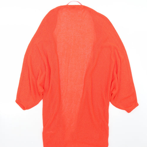 Primark Womens Orange   Cardigan Jumper Size XS
